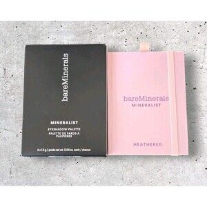 Bareminerals Mineralist Eyeshadow Palette Heathered 6 0.04 Each NIB